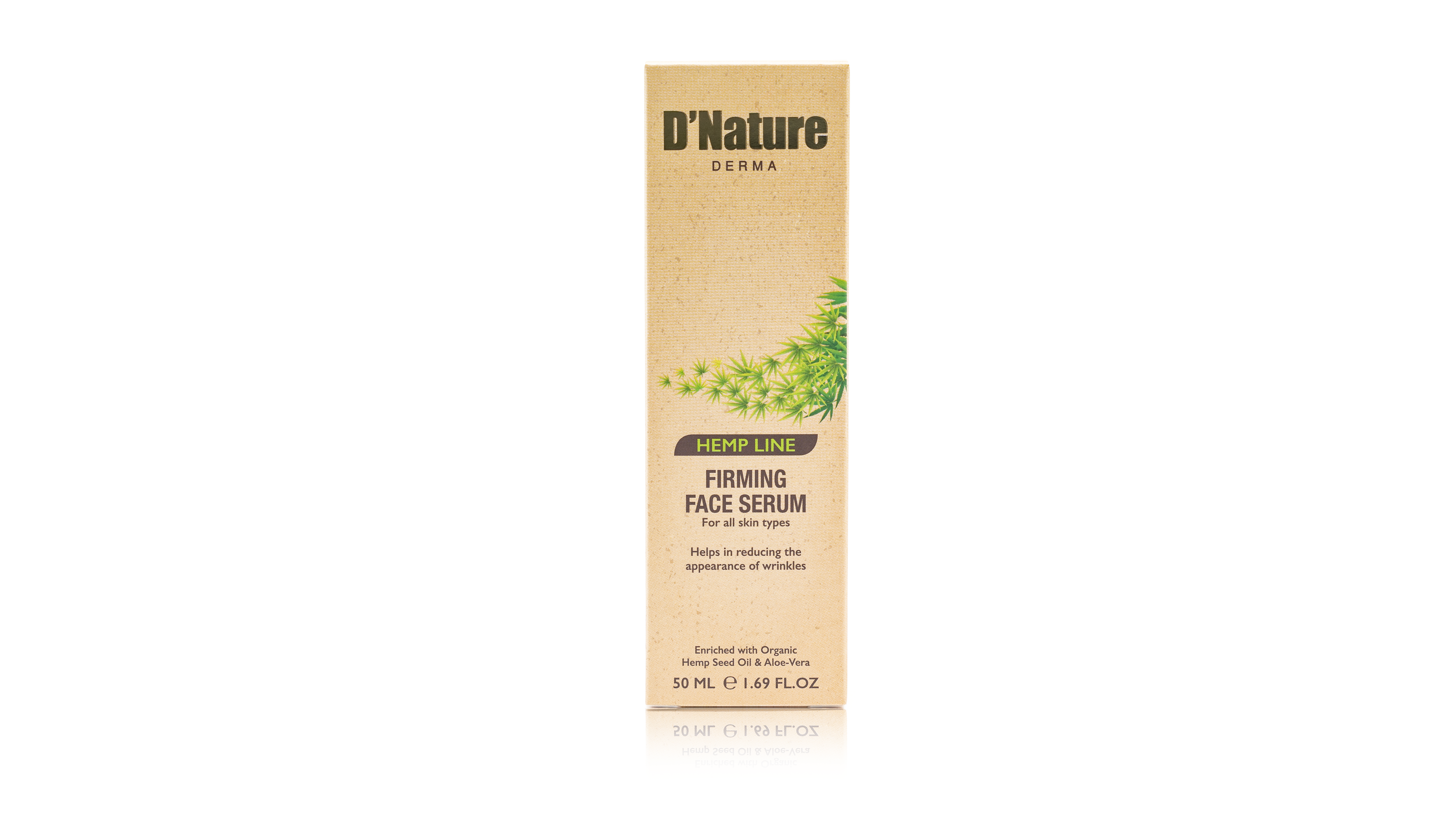 Firming Face Serum with Hemp & Aloe – Anti-Wrinkle, Organic & For All Skin Types