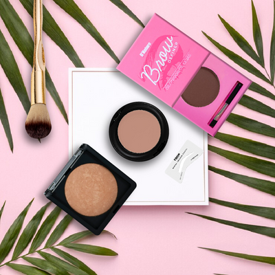 Paramedical Foundation with SPF + Baked powder + Brow definer