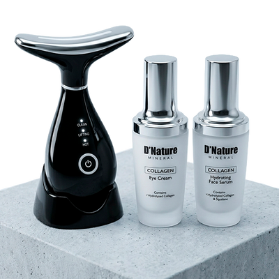 NECK MACHINE & COLLAGEN DUO FOR $199.99 LIFT, FIRM & GLOW