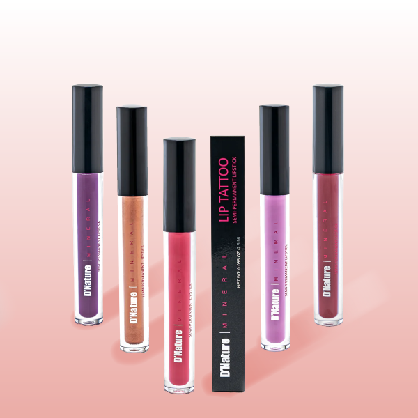 Lipsticks x7 – D'Nature Mineral